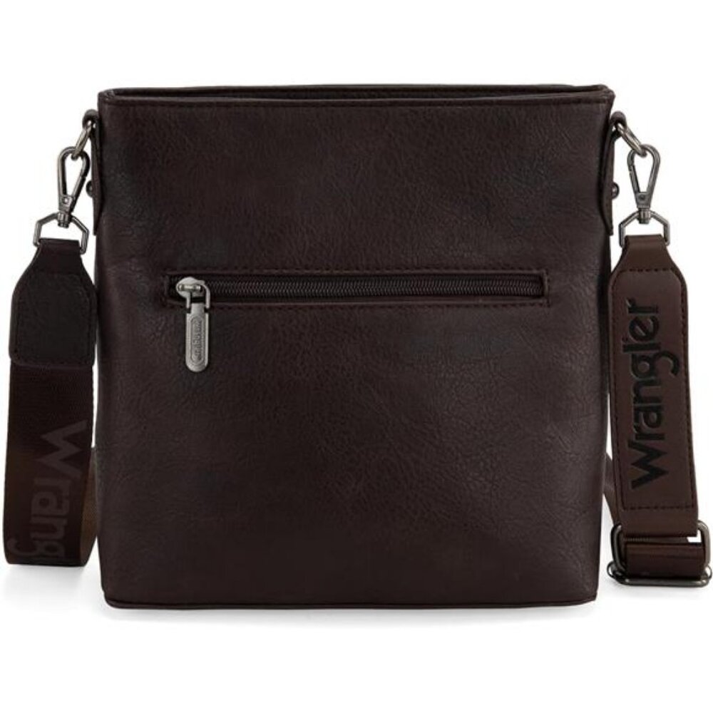 Wrangler Crossbody Purses for Women Two Tone Crossbody Bags Women Purses and - Picture 6 of 7